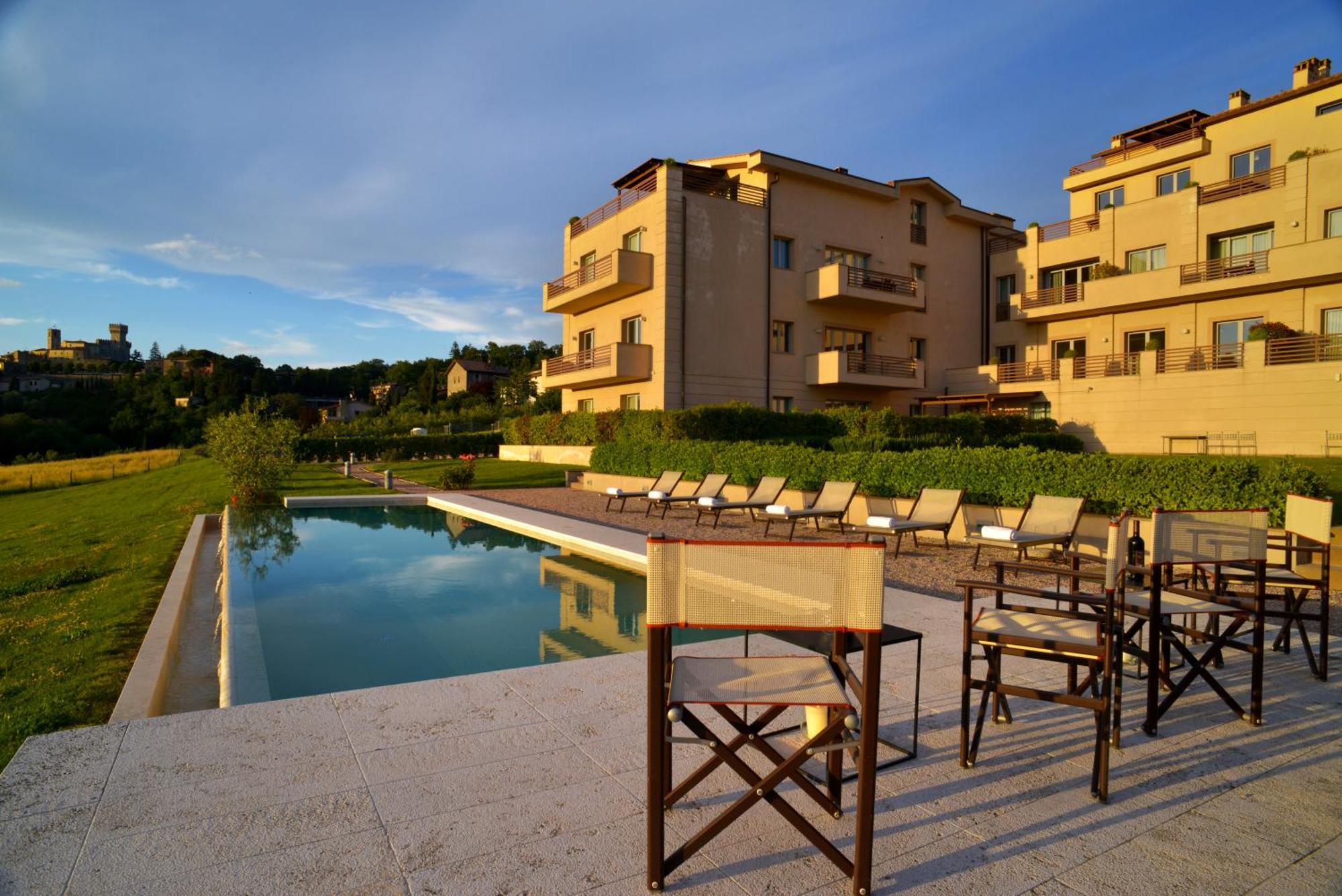 Fonteliving Restart Aparthotel San Casciano dei Bagni Bagian luar foto